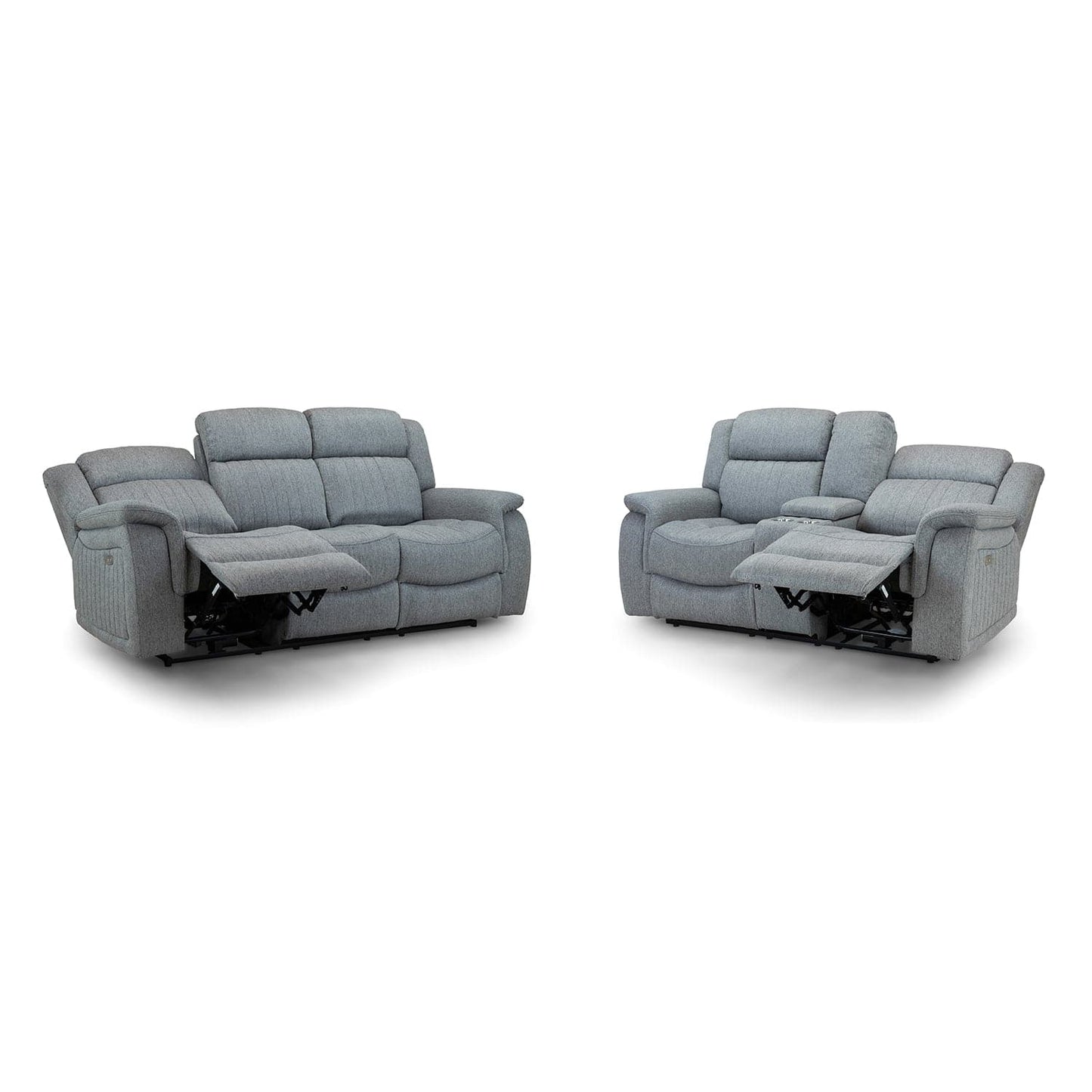 Hamlet 3+2 Power Recliner Sofa Set in Grey