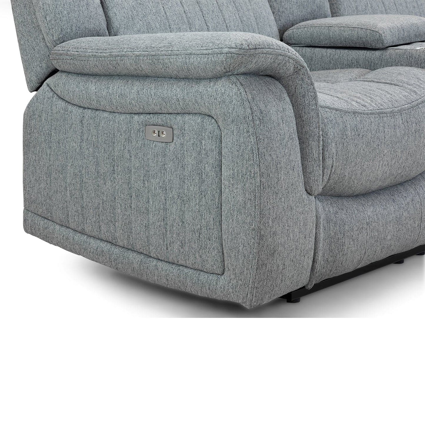 Hamlet 3 Seater Power Recliner in Grey