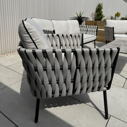 Axel Aluminium & Rope Lounge Set