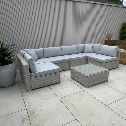 Eden U Shape Corner Sofa Set