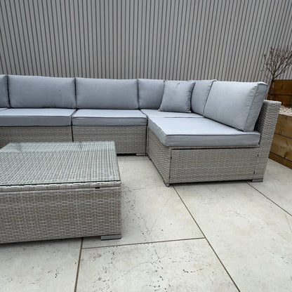 Eden U Shape Corner Sofa Set