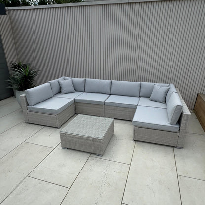 Eden U Shape Corner Sofa Set