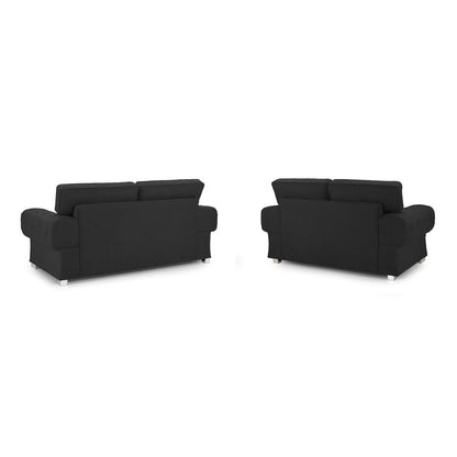 Jude Fullback Sofa Black 3+2 Set