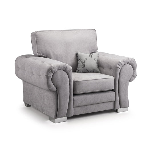 Jude Fullback Sofa Grey Armchair