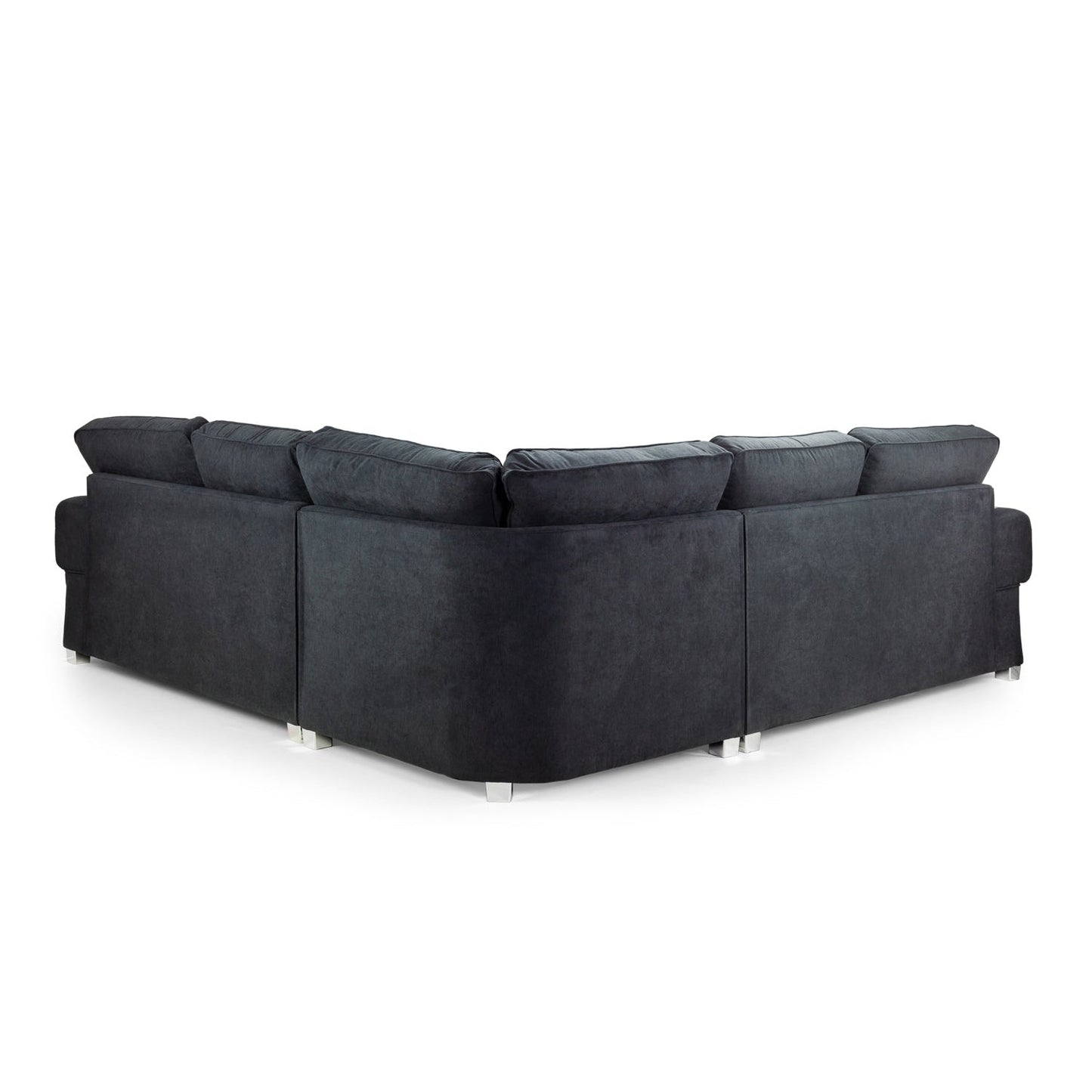Jude Fullback Sofabed Black Large Corner