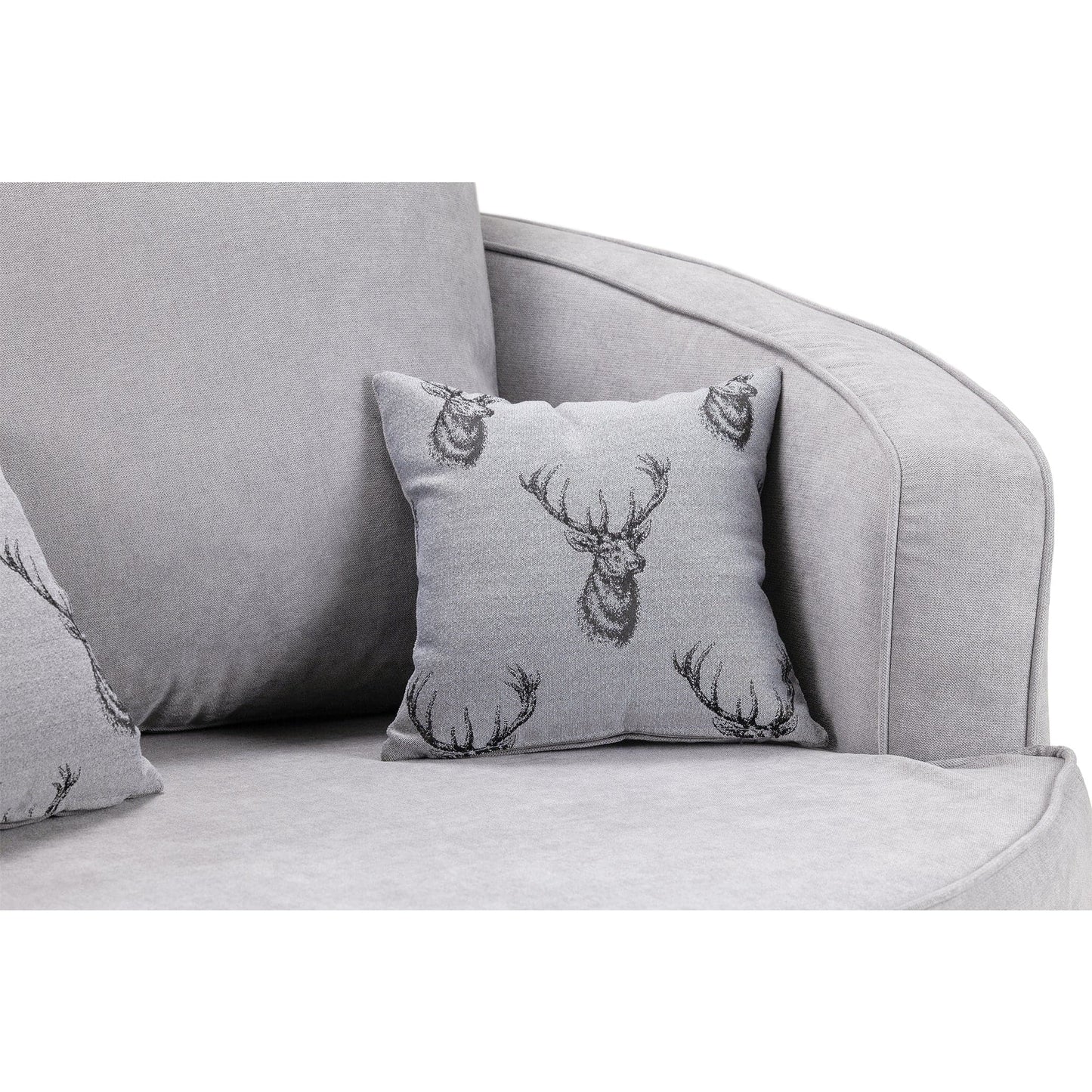 Jude Scatterback Sofa Grey Swivel Chair