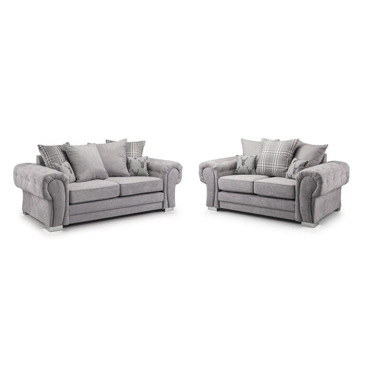 Jude Scatterback Sofa Grey 3+2 Set