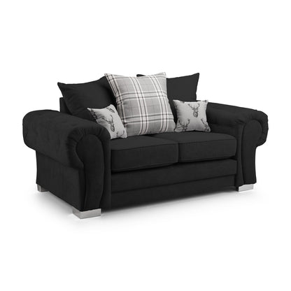Jude Scatterback Sofa Grey 2 Seater