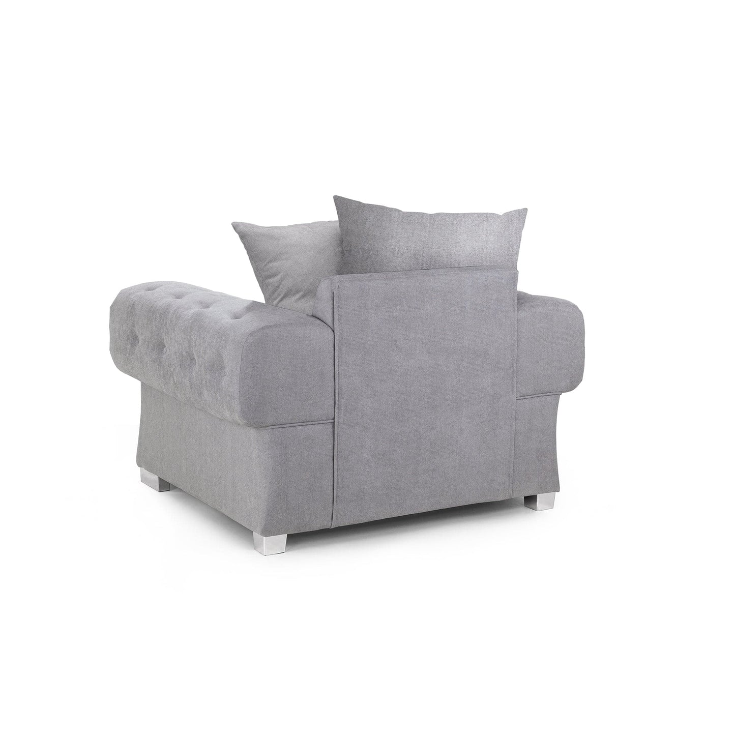 Jude Scatterback Sofa Grey Armchair