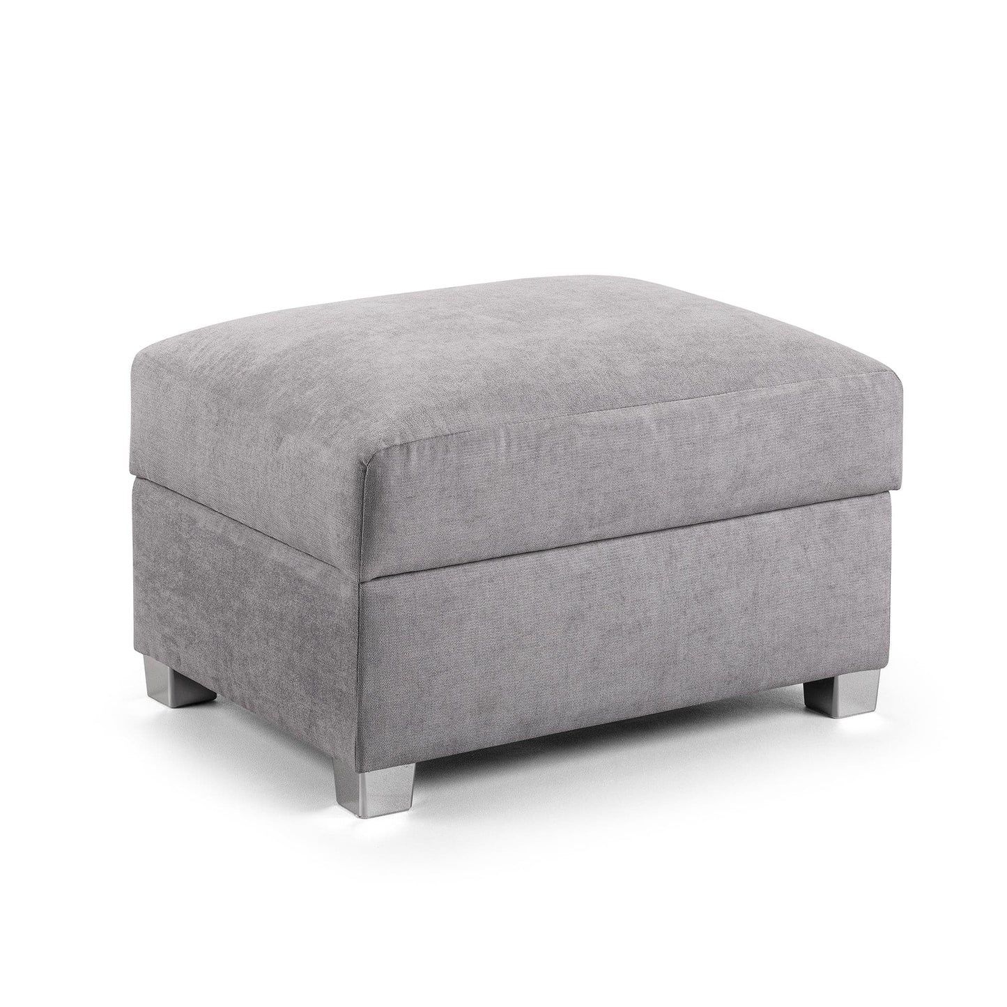 Jude Scatterback Sofa Grey Footstool