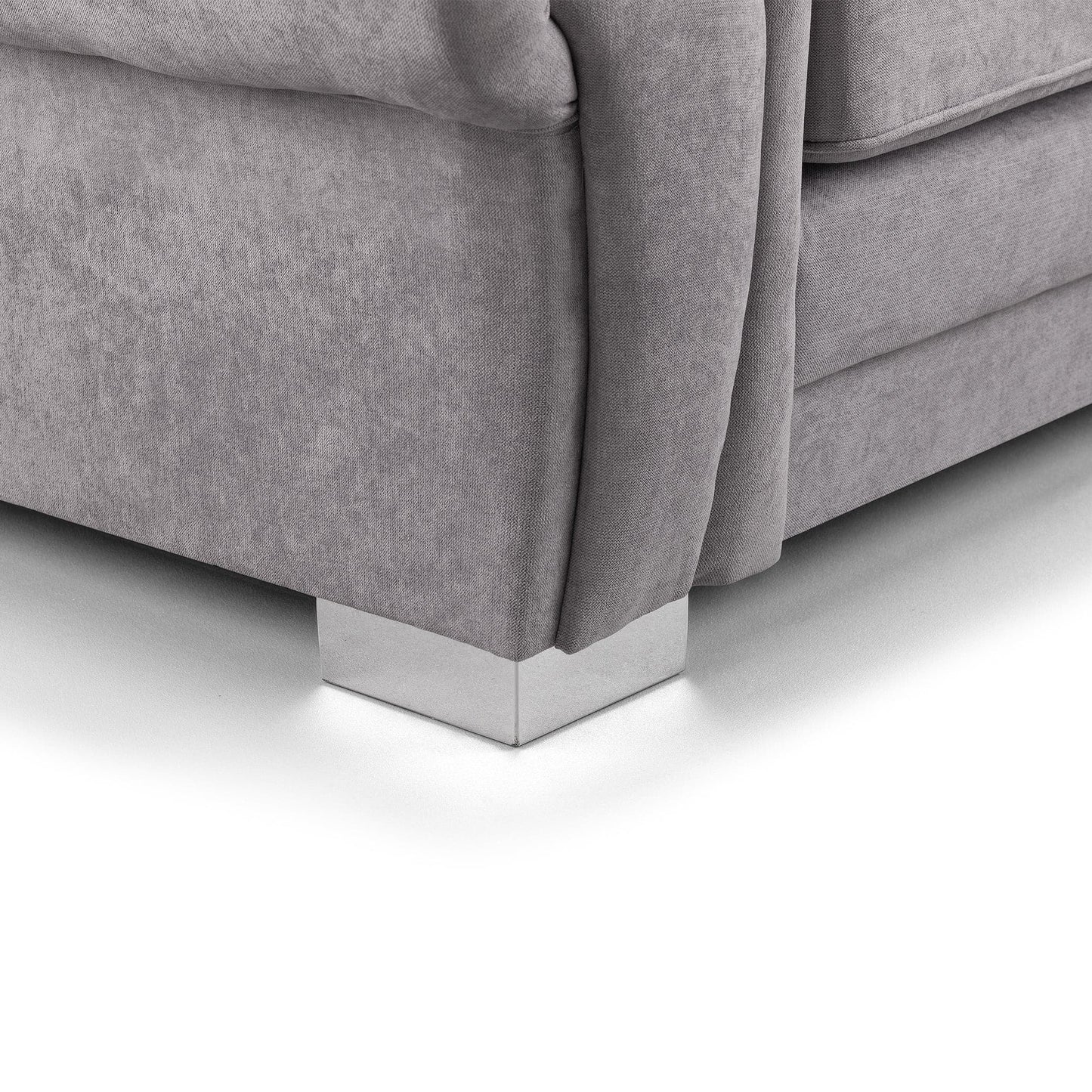 Jude Scatterback Sofa Grey Right Hand Facing Corner