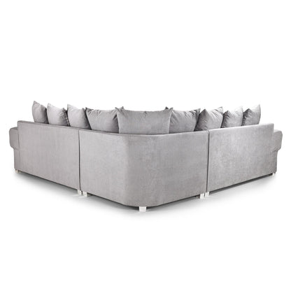 Jude Scatterback Sofabed Grey Large Corner