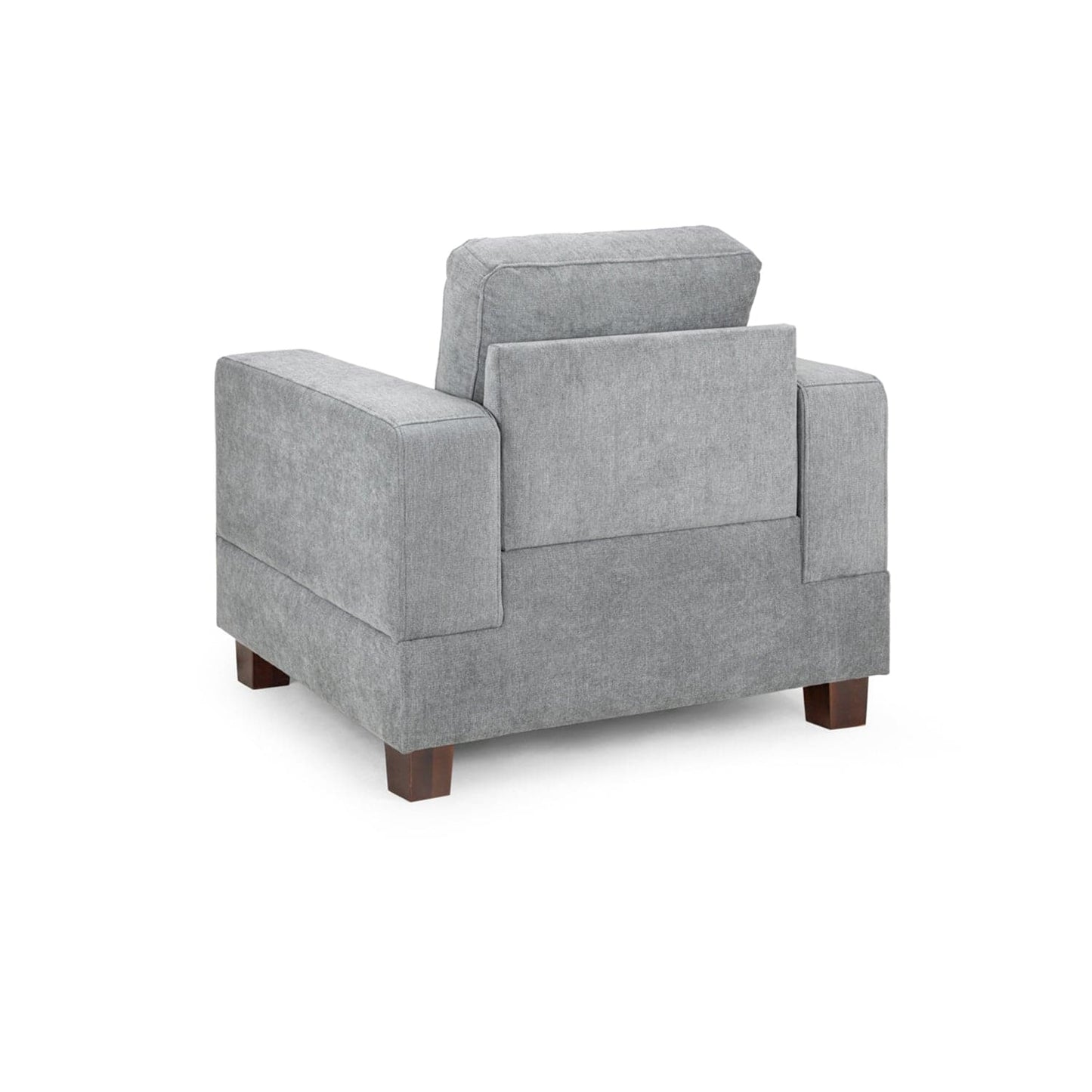 Kew Armchair in Grey Fabric