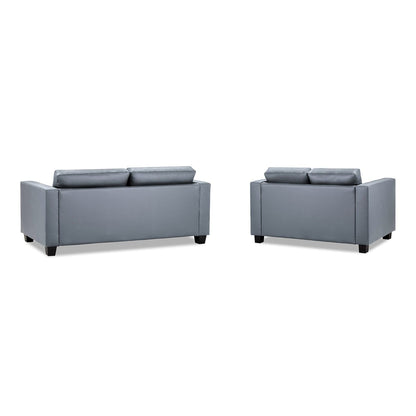 Kew 3+2 Sofa Set in Grey