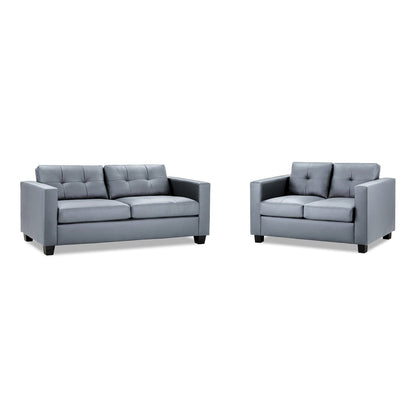 Kew 3+2 Sofa Set in Grey