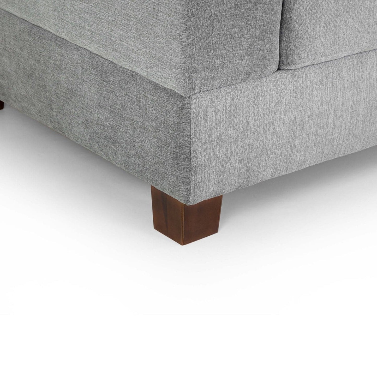 Kew 3 Seater Sofa in Grey Fabric