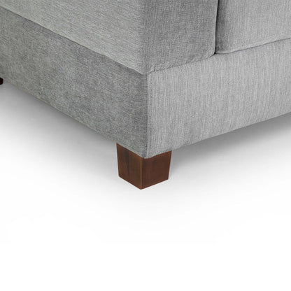 Kew 3 Seater Sofa in Grey Fabric