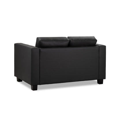Kew 2 Seater Sofa in Black