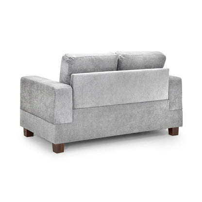 Kew 2 Seater Sofa in Grey Fabric
