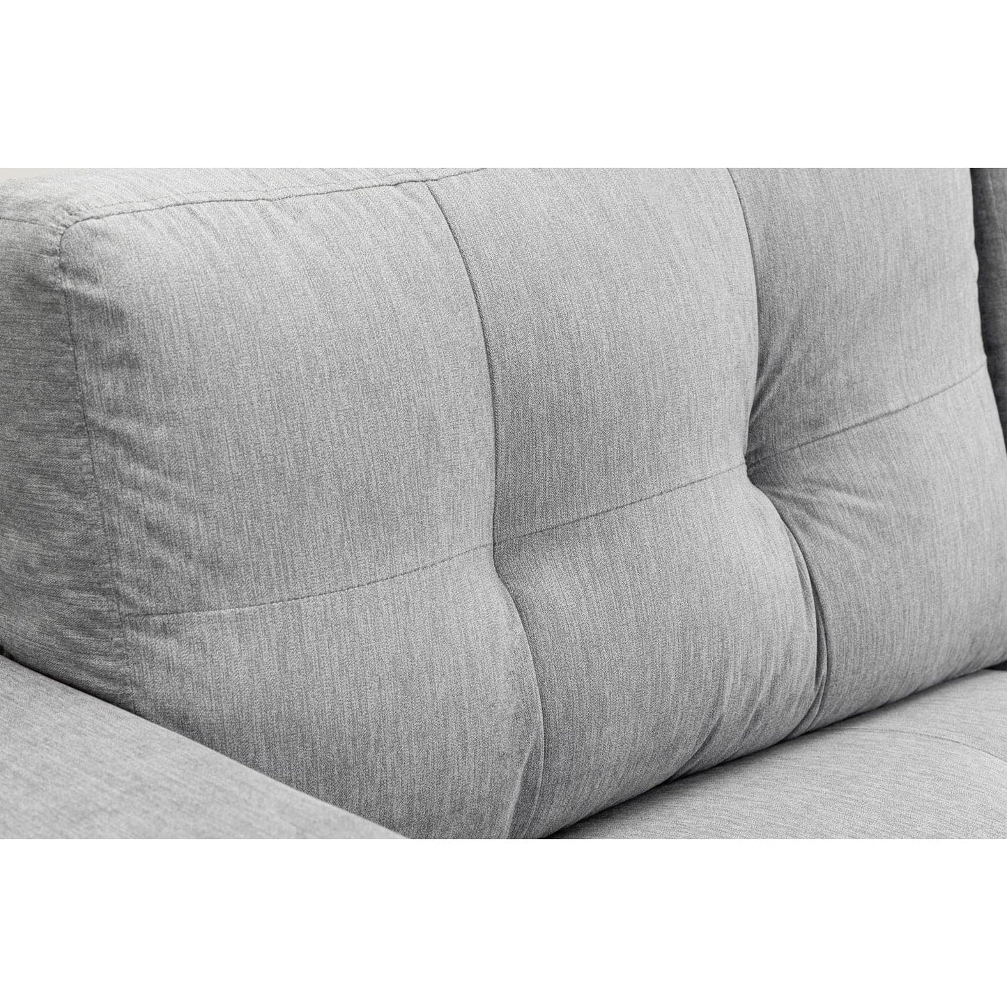 Kew 2 Seater Sofa in Grey Fabric