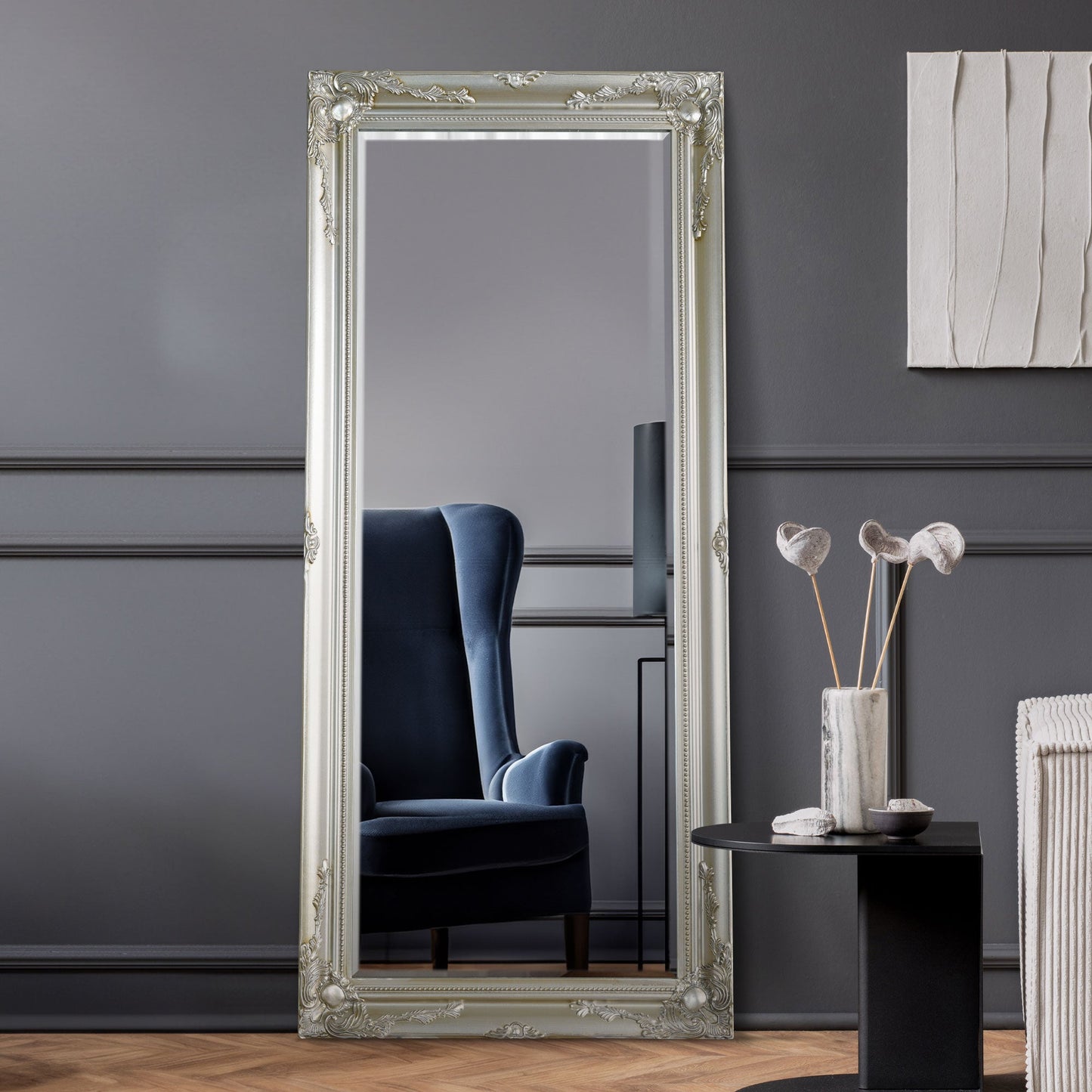 Colwell Silver Full Length Mirror 170 x 79 CM