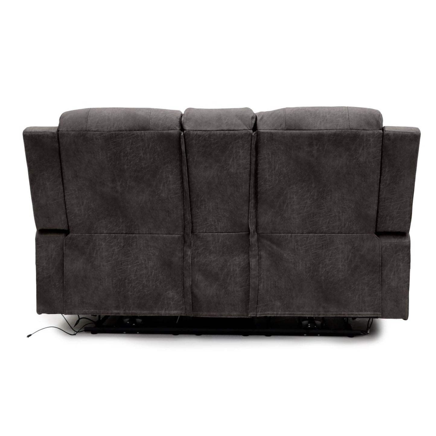 Leo Tech Recliner Sofa Brown 2 Seater