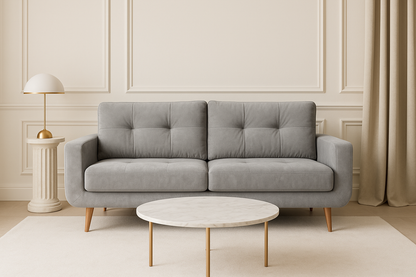 Madison Sofa Grey 3 Seater