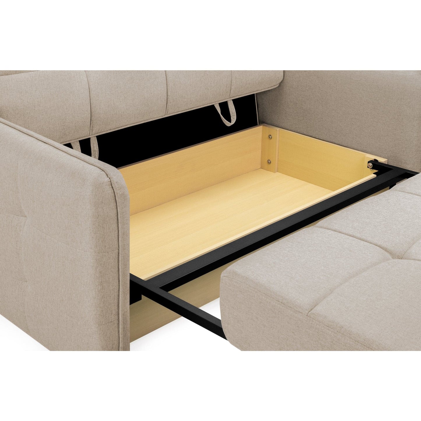 Marlow Sofabed Beige 2 Seater