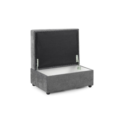Atlas Sofa Grey Footstool