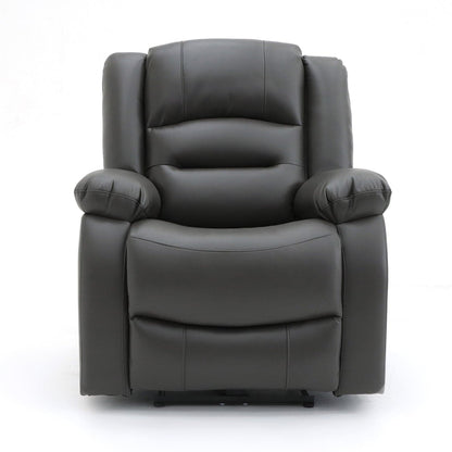 Maya Electric Recliner Sofa Black Armchair