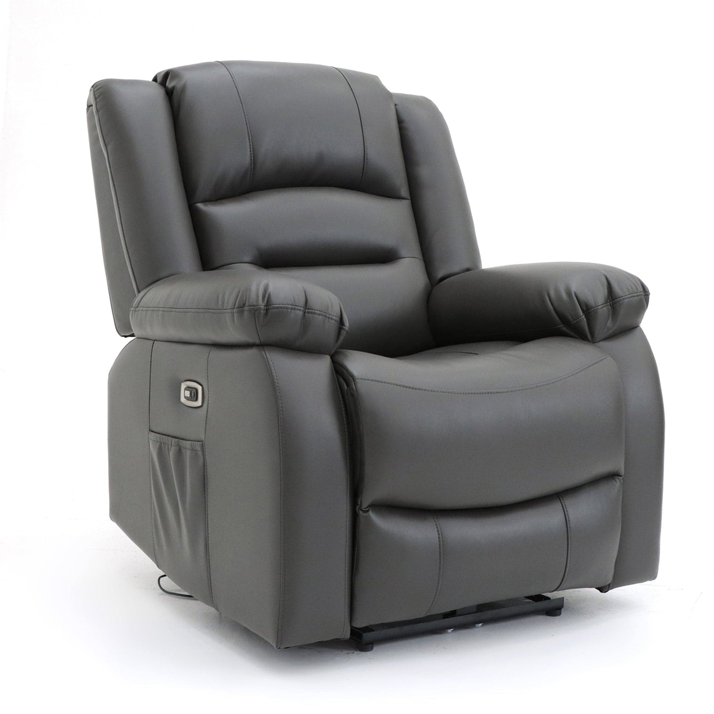 Maya Electric Recliner Sofa Grey Armchair