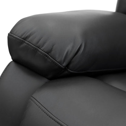 Maya Electric Recliner Sofa Black Armchair