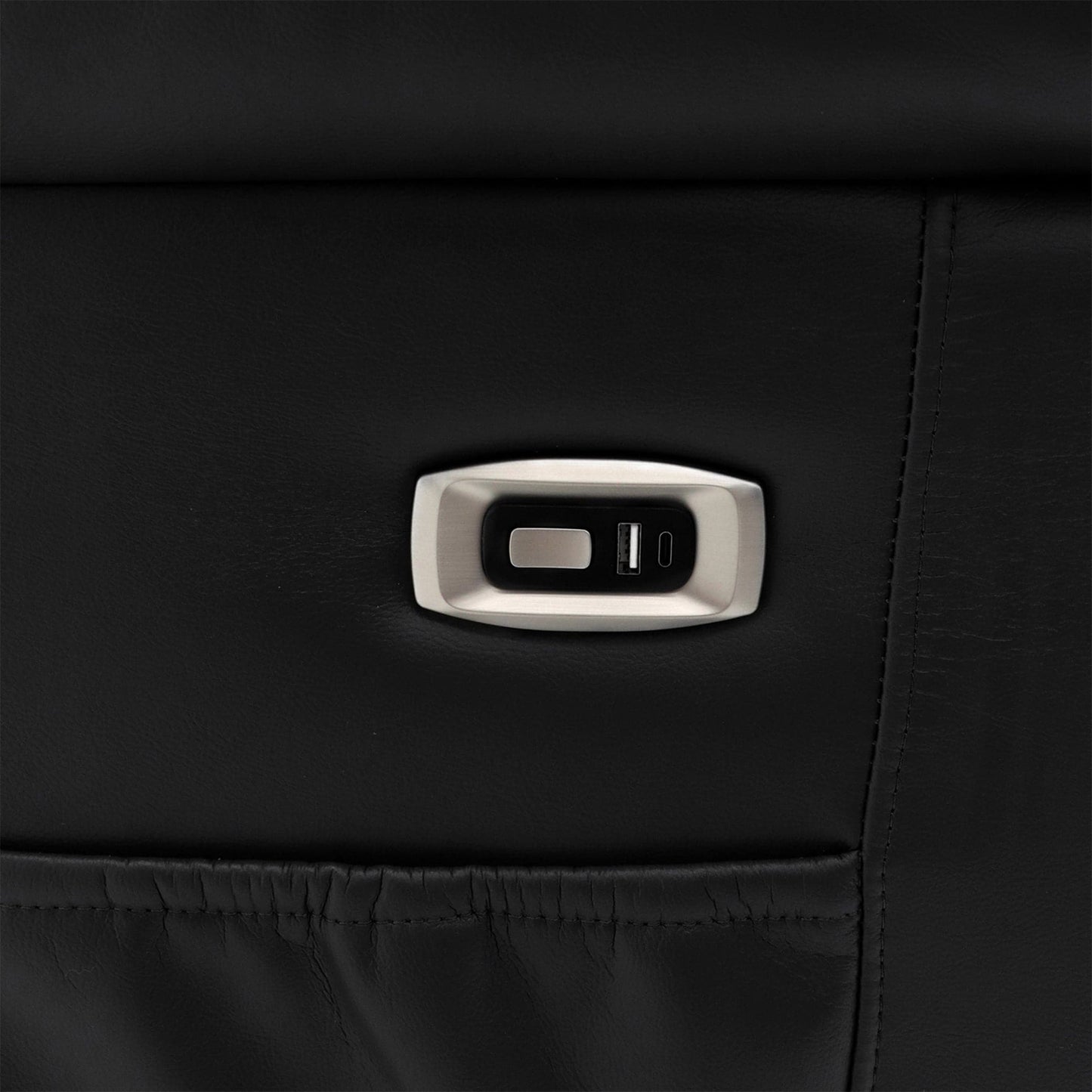 Maya Electric Recliner Sofa Black Armchair