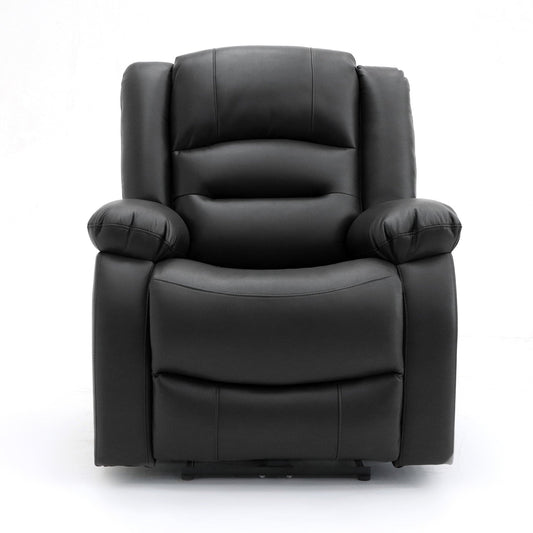 Maya Electric Recliner Sofa Black Armchair