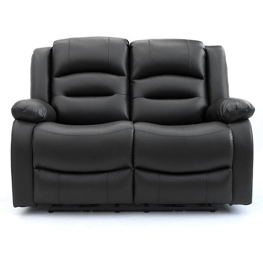 Maya Electric Recliner Sofa Black 2 Seater