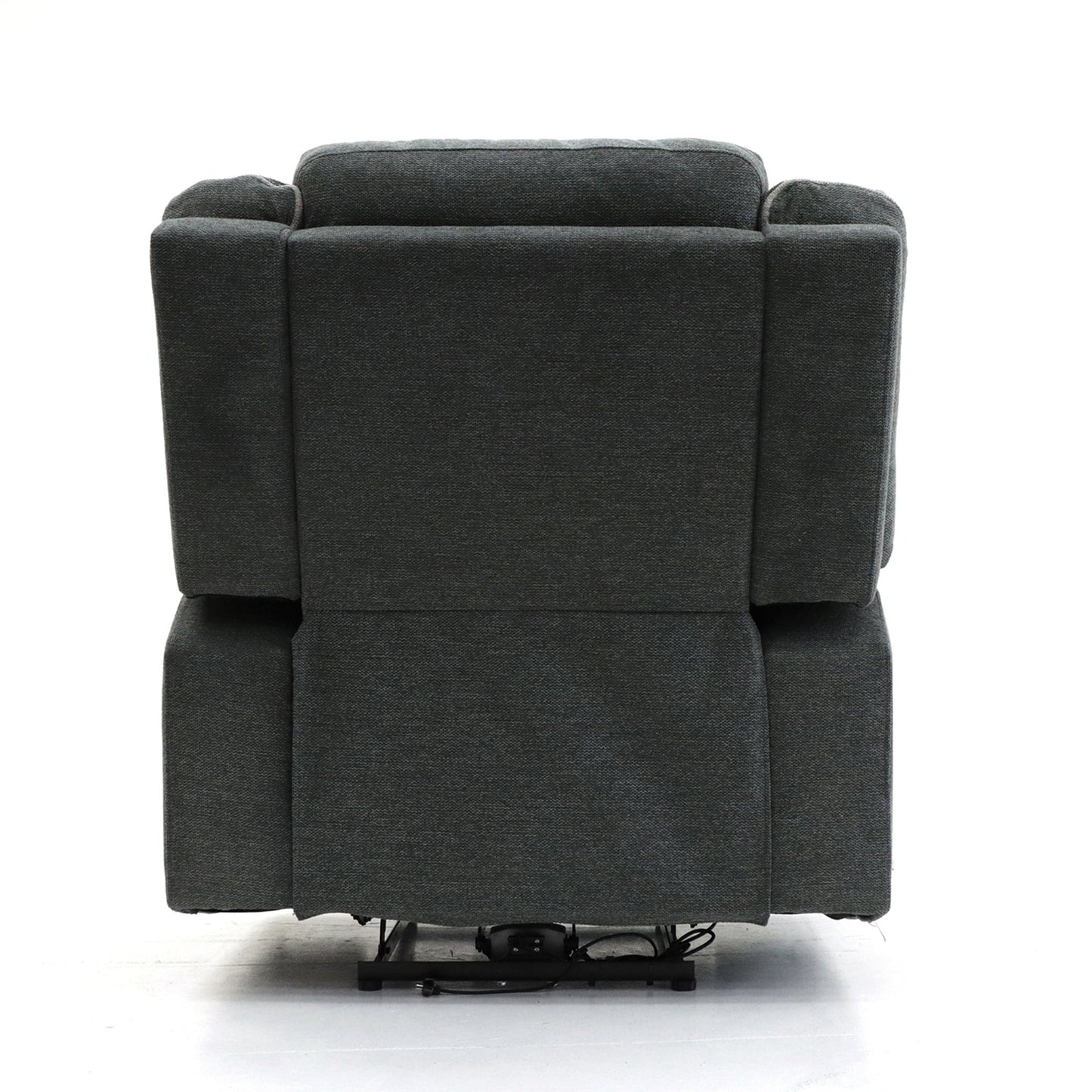 Maya Electric Recliner Sofa Grey Fabric Armchair
