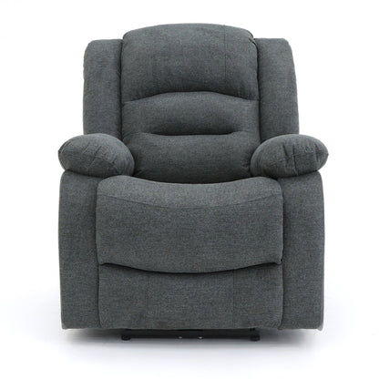 Maya Electric Recliner Sofa Black Armchair