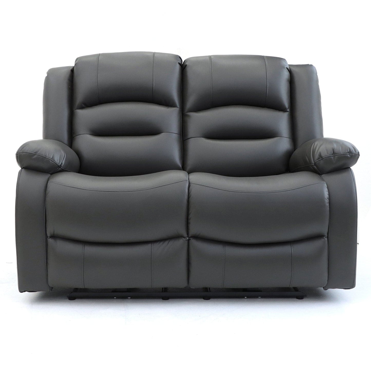 Maya Electric Recliner Sofa Grey Fabric 2 Seater