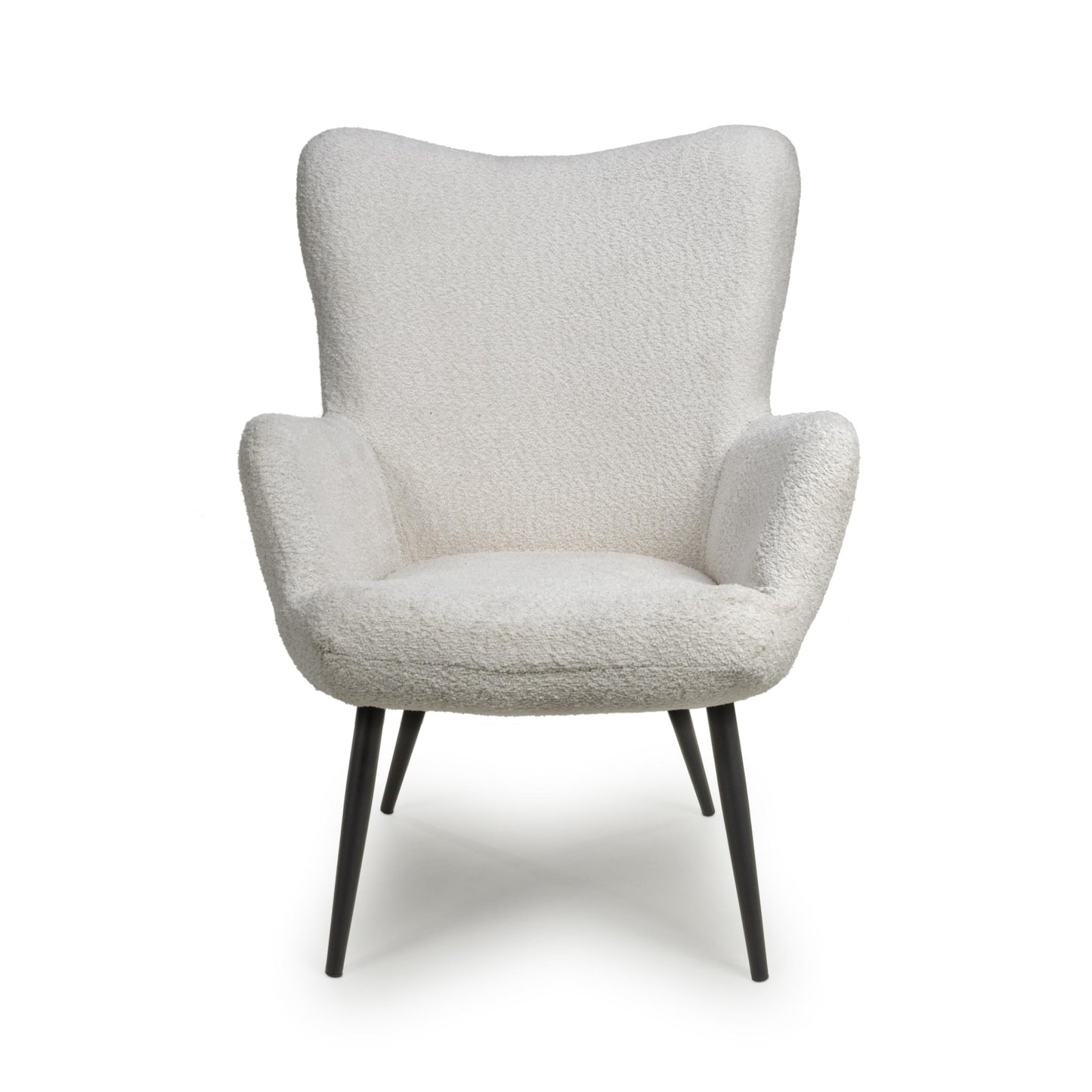 Monaco Textured Chenille Effect Mink Armchair
