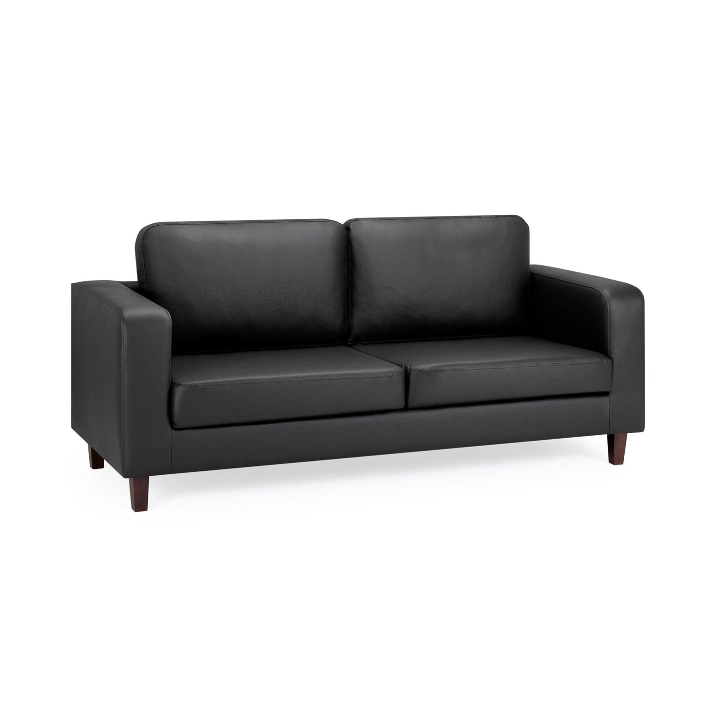 Nova Sofa Black 3 Seater