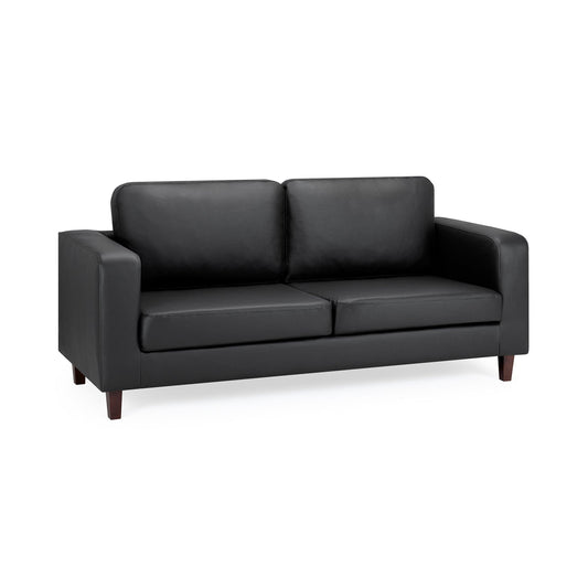 Nova Sofa Black 3 Seater