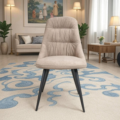 Oakley Linen Effect Natural Dining Chair