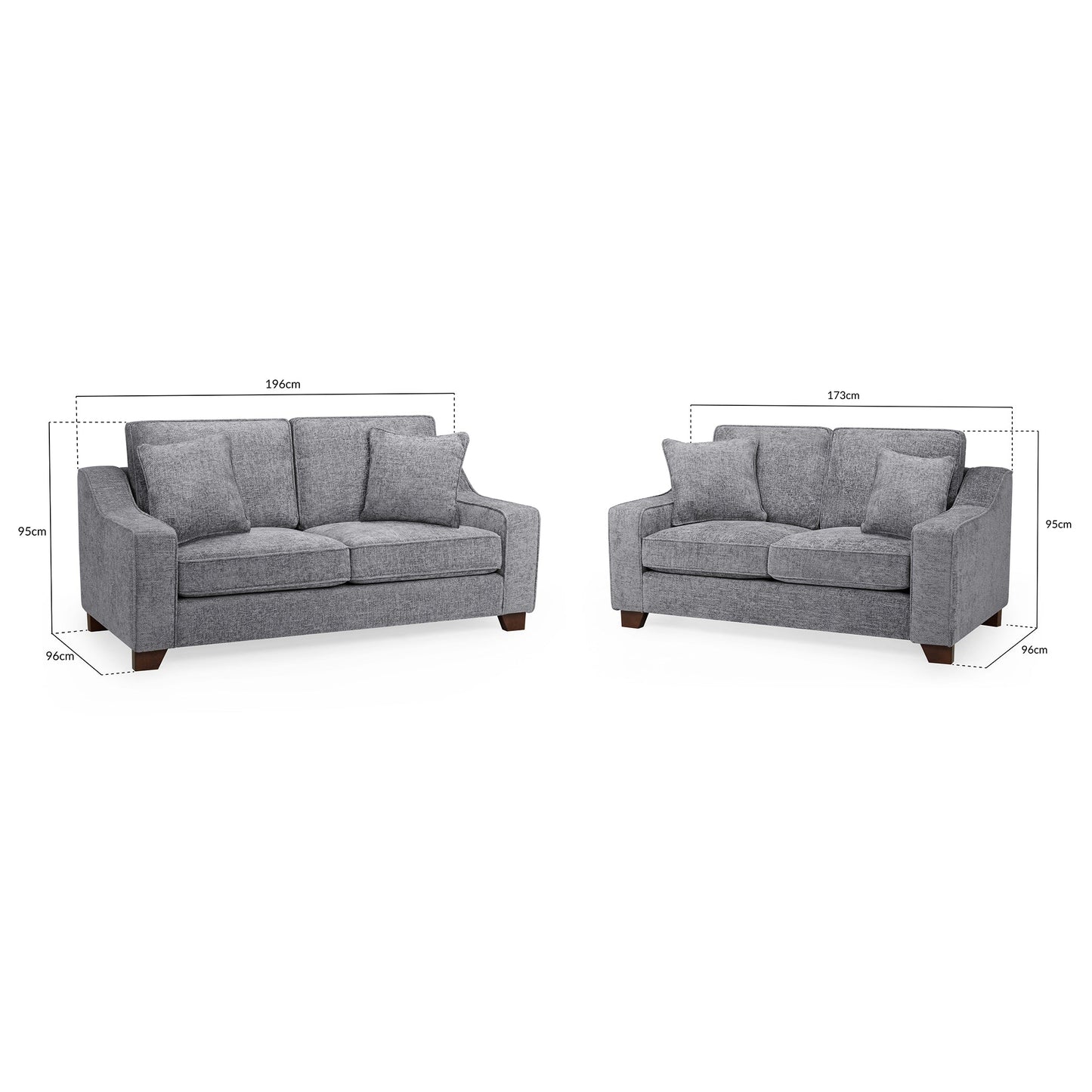 Orion Sofa Slate 3+2 Set