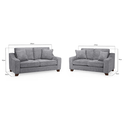 Orion Sofa Slate 3+2 Set
