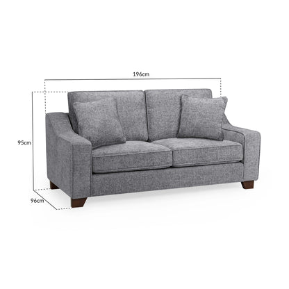 Orion Sofa Slate 3 Seater
