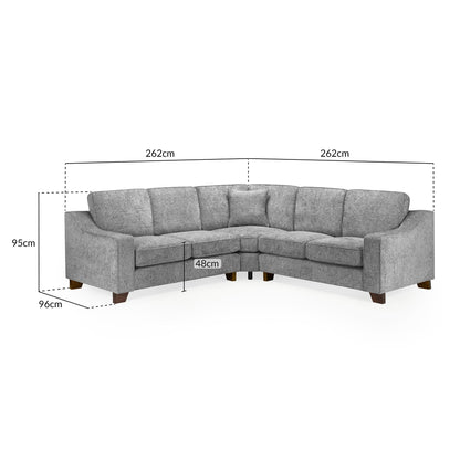 Orion Sofa Slate Large Corner