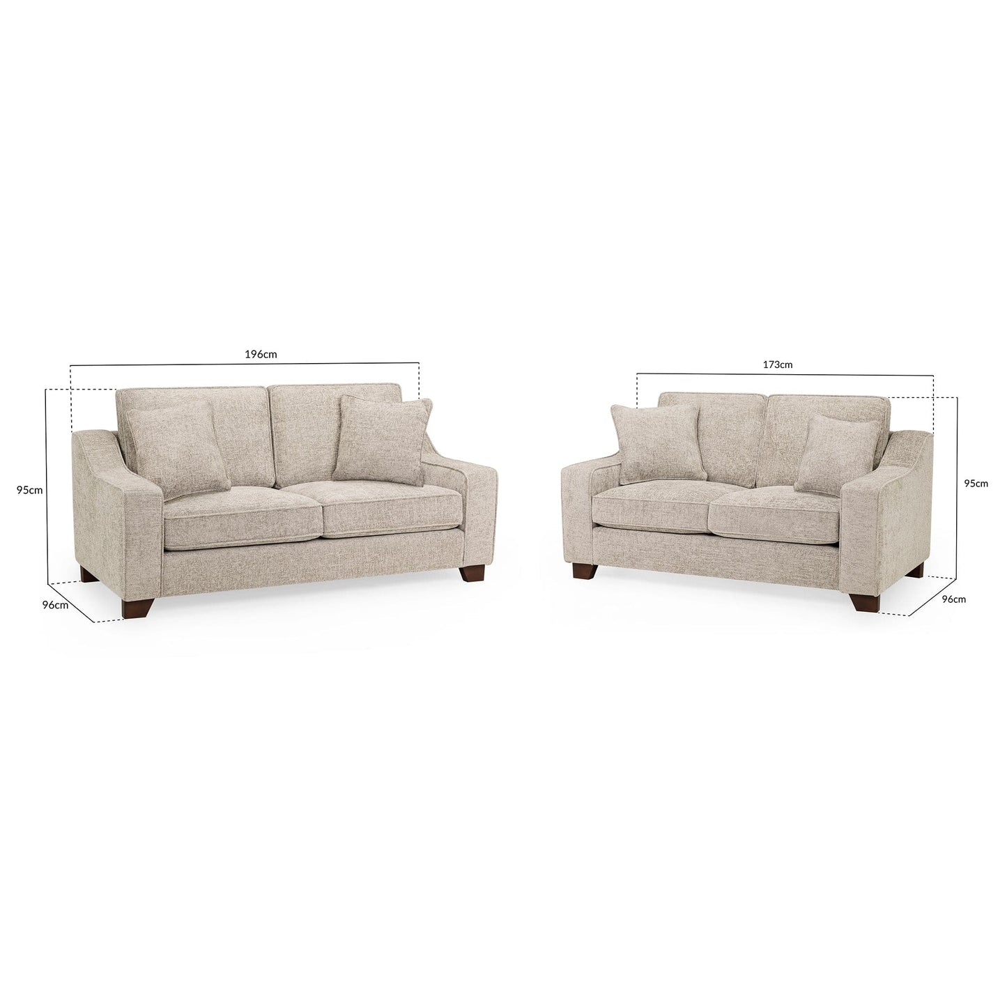 Orion Sofa Stone 3+2 Set