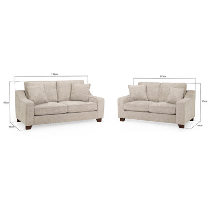 Orion Sofa Stone 3+2 Set