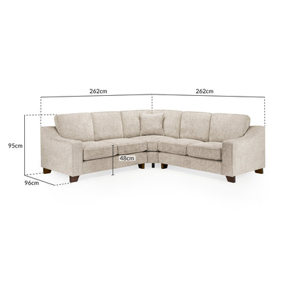 Orion Sofa Stone Large Corner