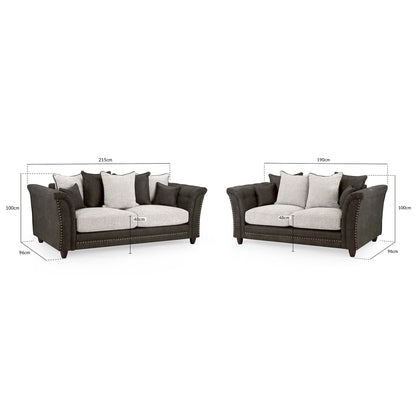Orla Sofa Grey 3+2 Set